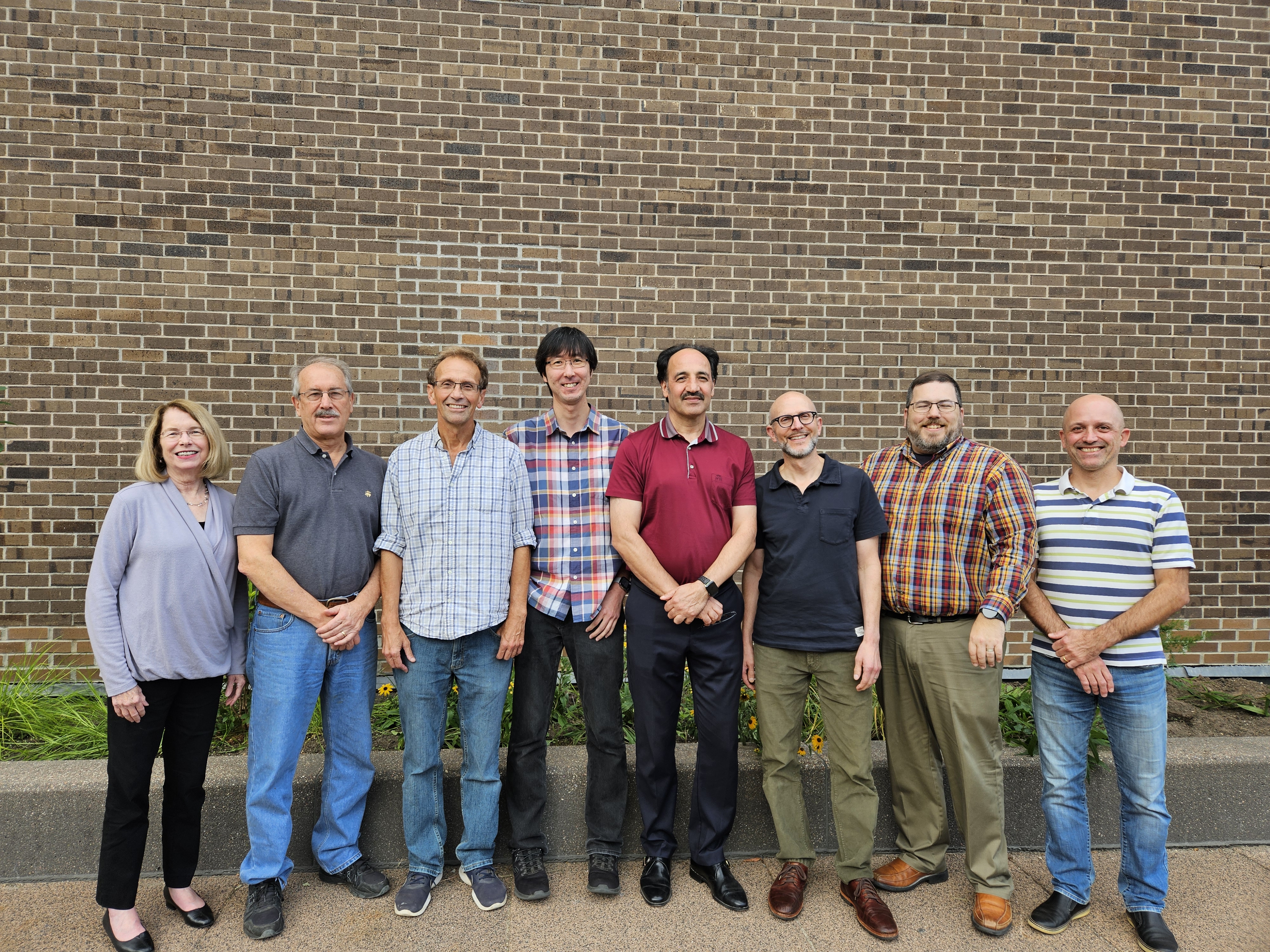 2024 Center for Infectious Disease | From left to right: Martha, Erich, Jeronimo, Hwan, Wali, David, Brian, and Ando.